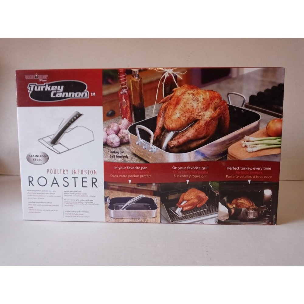 Camp Chef Home Infusion Roaster (turkey cannon) Stainless Steel